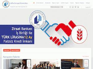 Undergraduate funding for International Students at European University of Lefke for Bachelor