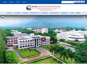 Tech Merit Scholarships At Karunya Institute Of Technology And Sciences ...