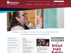 MacEwan University International Chancellor’s Scholarship Series 2026-2027 for Bachelor