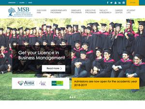 Mediterranean School of Business Diversity funding for International Students in Tunisia