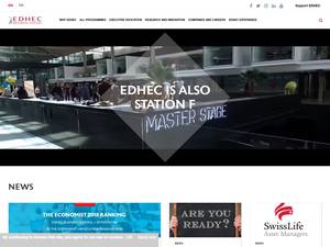 EDHEC Business School merit awards for International Students in France for Bachelor