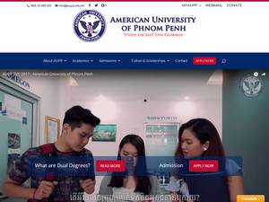 Scholarships at American University of Phnom Penh in Cambodia for Bachelor