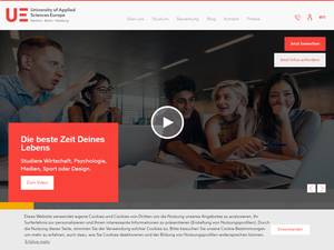 University of Europe International Scholarships, Germany for Master