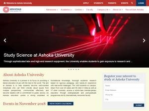 Young India Fellowships Programme at Ashoka University for Master