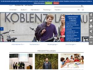 University of Koblenz-Landau Scholarships for International Students in Germany, 2017 for Master