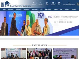 Full-Year Tuition Waiver Merit international awards at East West University, Bangladesh for Bachelor