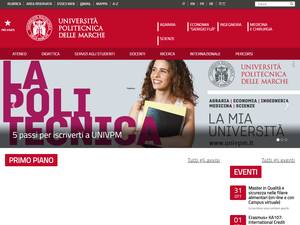 Università Politecnica delle Marche Grants in Italy for Bachelor
