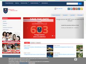 International awards at University of Camerino, Italy for Master