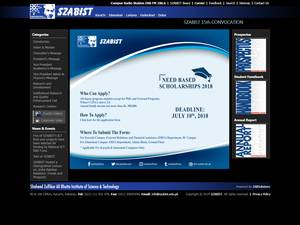 Need-Based Scholarship at Shaheed Zulfikar Ali Bhutto Institute of Science and Technology, Pakistan for Bachelor