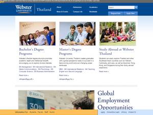 Graduate Scholarships for Thai Students at Webster University in Thailand, 2017 for Master