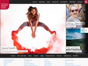 international awards at the University of South Wales in the UK