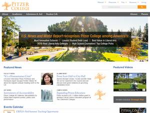 International Financial Aid at Pitzer College, USA for Bachelor