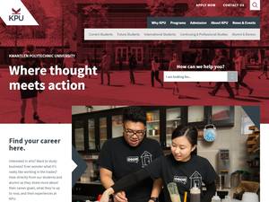 merit awards for International Students at Kwantlen Polytechnic University, Canada