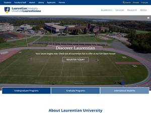 International Excellence Scholarships at Laurentian University, Canada