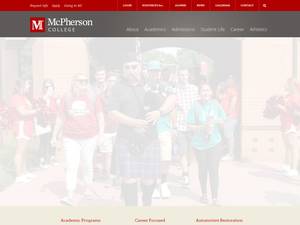 McPherson College International Student Award in USA for Bachelor