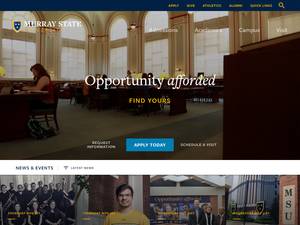 International Leadership Scholarship at Murray State University, USA for Bachelor