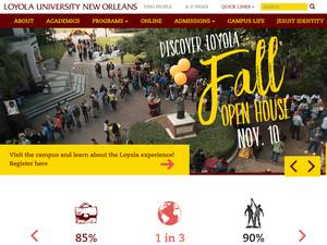 Loyola University International Scholarships, New Orlean, USA for Bachelor
