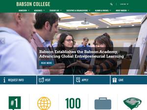 Women’s Leadership Scholarships for International Students at Babson College, USA for Bachelor