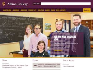 International Scholarships at Albion College, USA for Bachelor