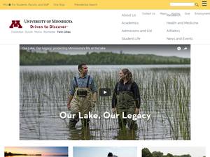 Undergraduate Research international Scholarships at University of Minnesota, USA for Bachelor