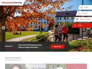 Presidential Scholarships for International Students at Montclair Saint University, USA for Bachelor