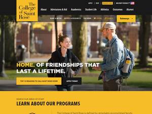 International merit Scholarships at College of Saint Rose, USA for Bachelor