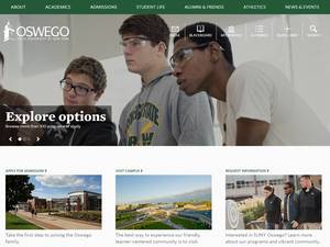 José Ramon Pérez international awards at SUNY Oswego, USA for Bachelor