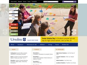 Ursuline College International merit awards in USA for Bachelor