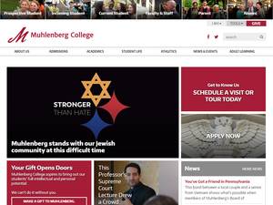 Need-Based Financial Aid for International Students at Muhlenberg College, USA for Bachelor