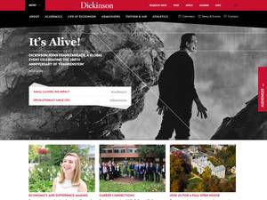 Presidential Scholarship at Dickinson College in the USA, 2020