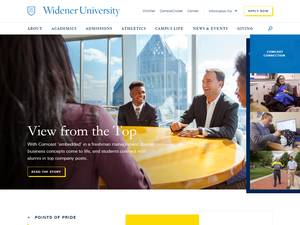 #YouAreWelcomeHere International Scholarship at Widener University in the USA