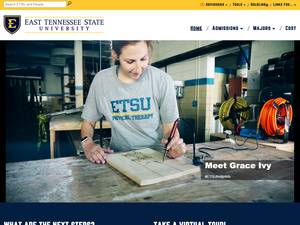 East Tennessee State University International Merit Scholarships 2025 for Master