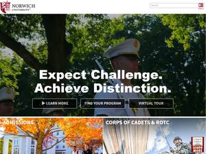 Need-Based International Grants at Norwich University, USA for Master