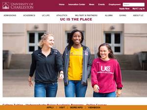 Innovation Scholarships for International Students at University of Charleston, USA for Bachelor