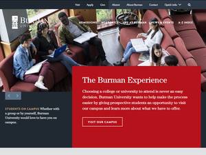 Burman University New International World Scholarship in Canada for Bachelor