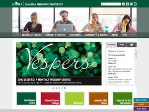 International Student Bursary at Canadian Mennonite University, Canada for Master