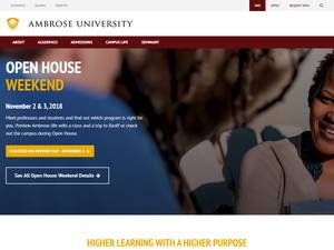 2026 Jason Lang Scholarship at Ambrose University for Bachelor