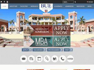 Academic Achievement Scholarships at British University in Egypt for Bachelor